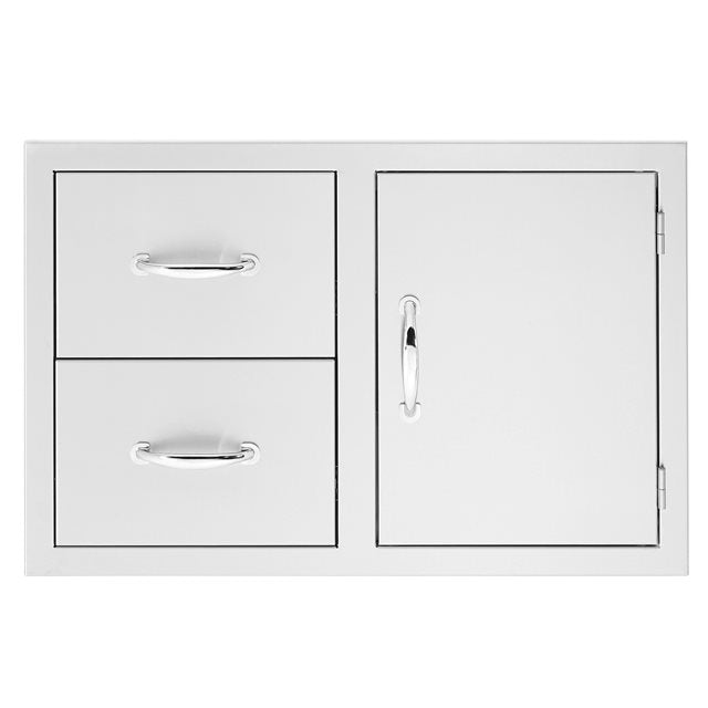 TrueFlame 33-Inch 2-Drawer & Access Door Combo (TF-DC2-33)