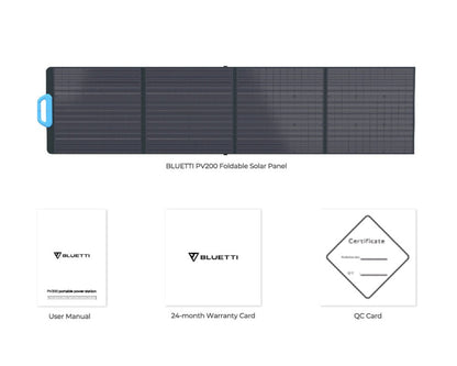 BLUETTI PV200 Solar Panel 200W (3 Pack)