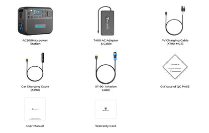 BLUETTI Home Battery Backup Bundle (AC200MAX + B230)