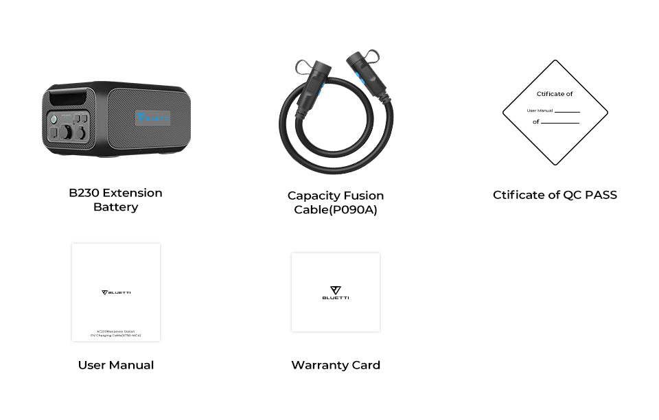 BLUETTI Home Battery Backup Bundle (AC200MAX + B230)