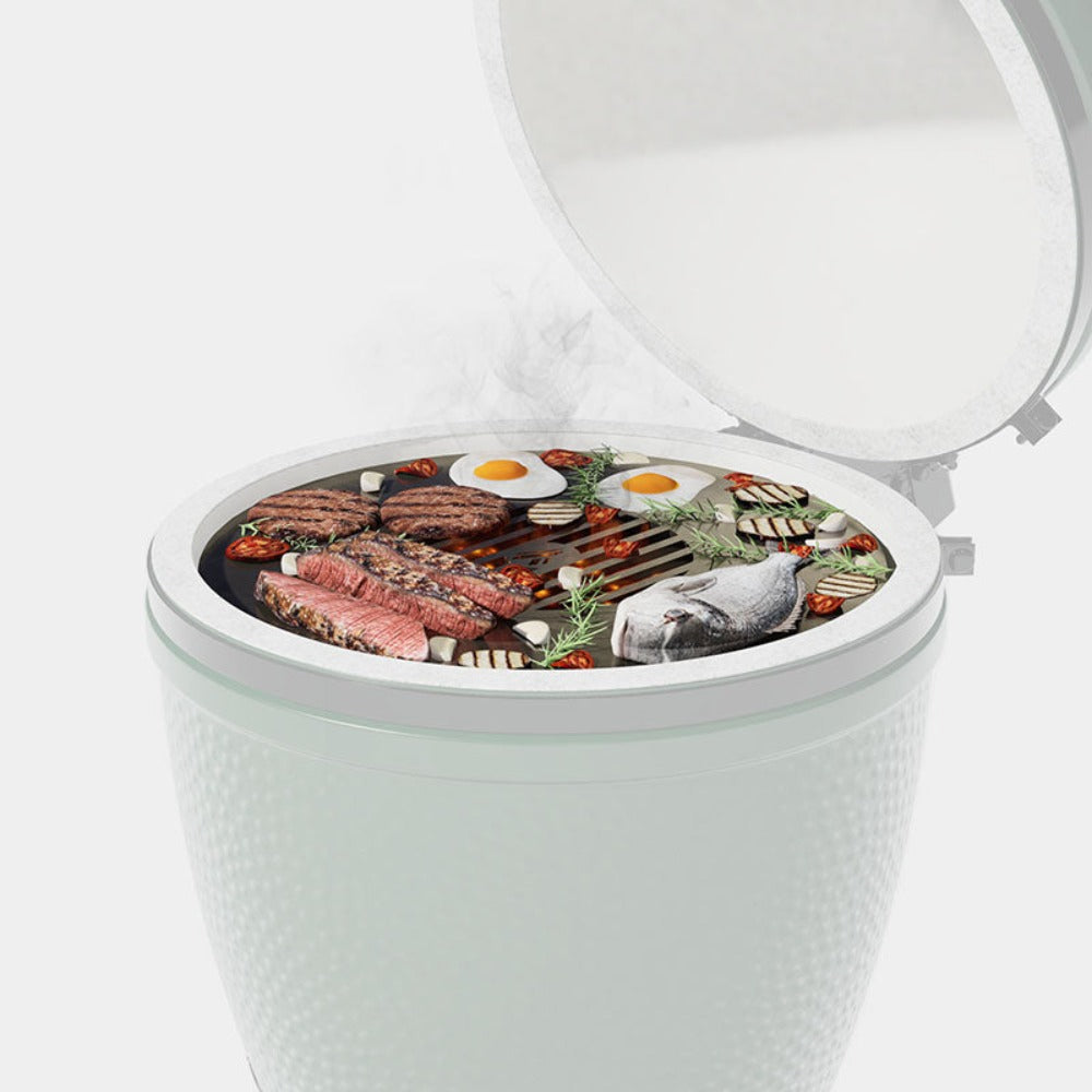 Arteflame Kamado Style Grill Griddle Combination Inserts