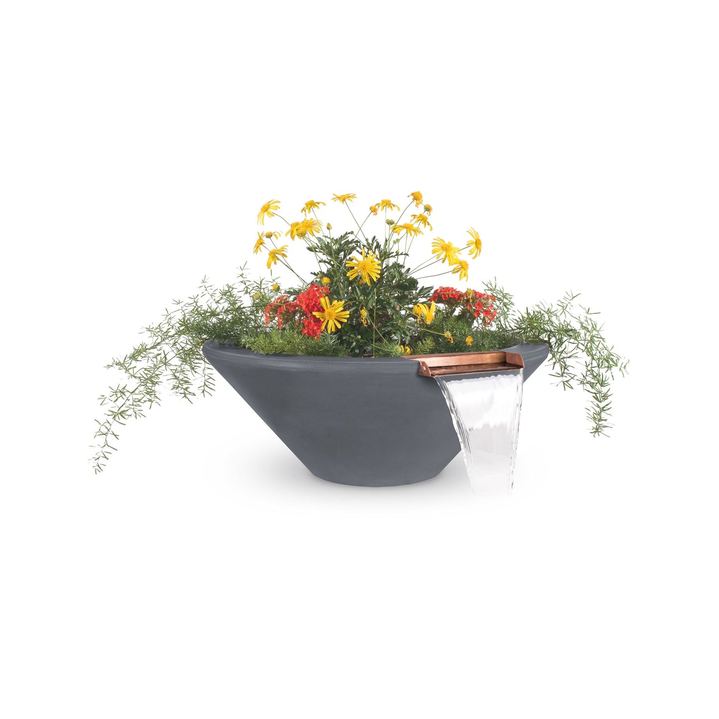 The Outdoor Plus Cazo GFRC Planter Bowl