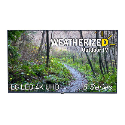 Weatherized TVs Prestige Converted LG 8 Series - Outdoor Patio TV