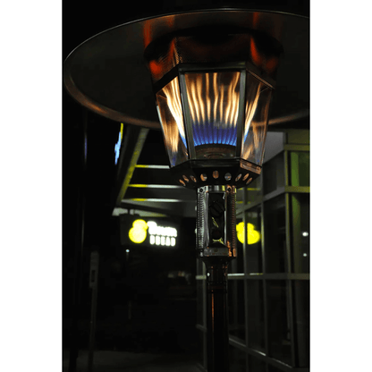 RADtec Real Flame Patio Heater - Stainless Steel