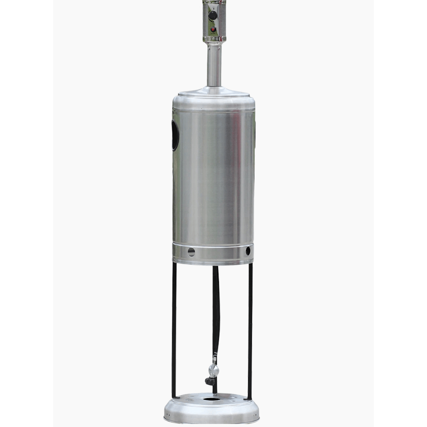 RADtec Real Flame Patio Heater - Stainless Steel