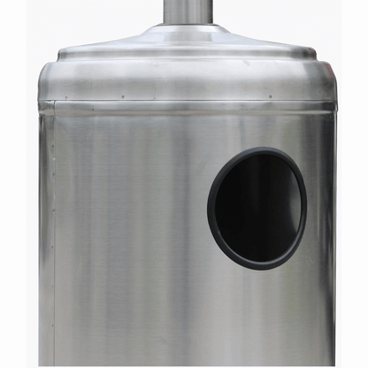 RADtec Real Flame Patio Heater - Stainless Steel