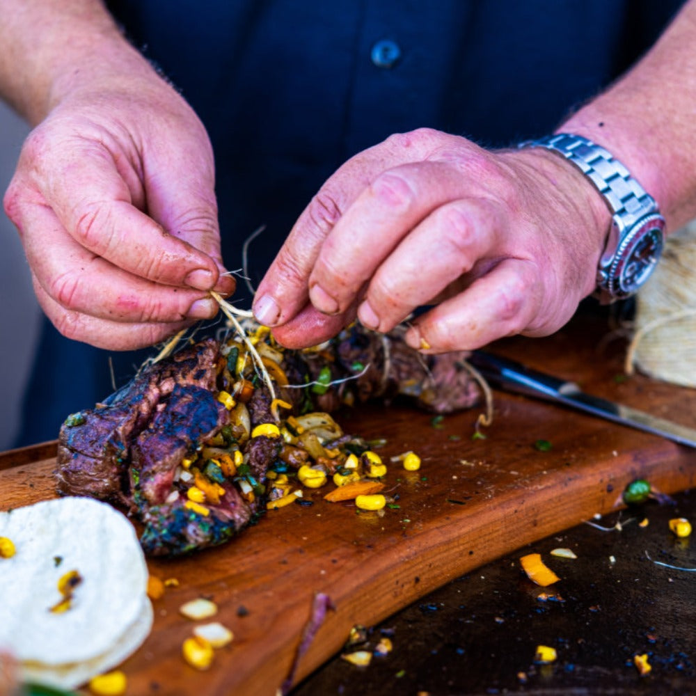 Arteflame Cherry Wood Cutting Board, Fits Optional Side Table