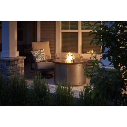 The Outdoor Greatroom Company Edison Round Gas Fire Pit Table (ED-20)