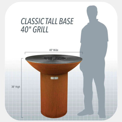 Arteflame Classic 40" Black Label - Tall Round Base