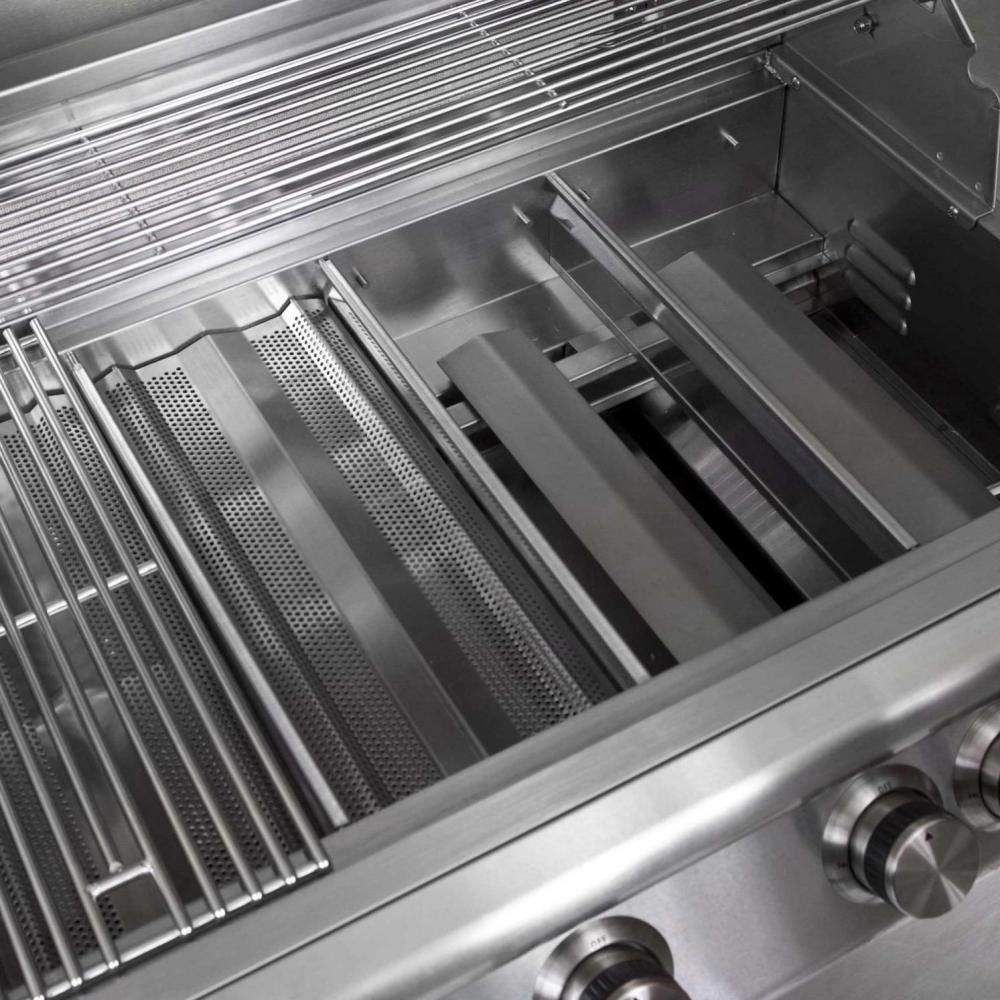 Blaze Premium LTE 32-Inch 4-Burner Freestanding Gas Grill with Rear Infrared Burner (BLZ-4LTE2-LP/NG + CART)