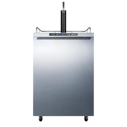Summit 24-Inch 5.6 Cu. Ft. Outdoor Rated Beer Kegerator