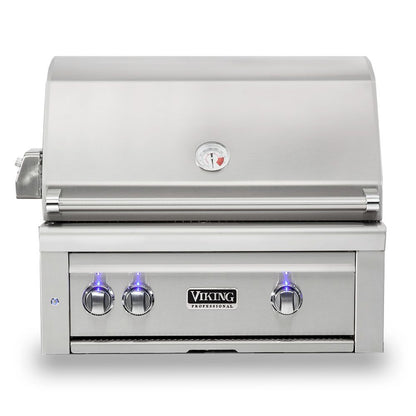 Viking 5 Series 30-Inch Stainless Steel Built-In Grill with ProSear Burner & Rotisserie