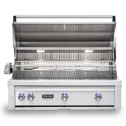Viking 5 Series 42-Inch Stainless Steel Built-In Grill with ProSear Burner & Rotisserie