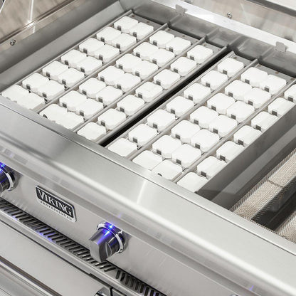 Viking 5 Series 30-Inch Stainless Steel Freestanding Grill with ProSear Burner & Rotisserie